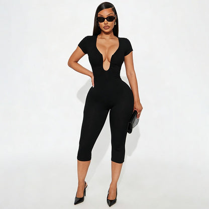 Noir Muse Sculpt Jumpsuit