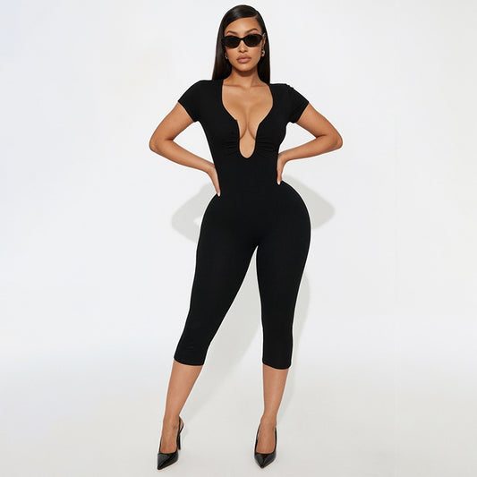 Noir Muse Sculpt Jumpsuit