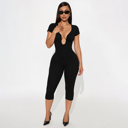 Noir Muse Sculpt Jumpsuit